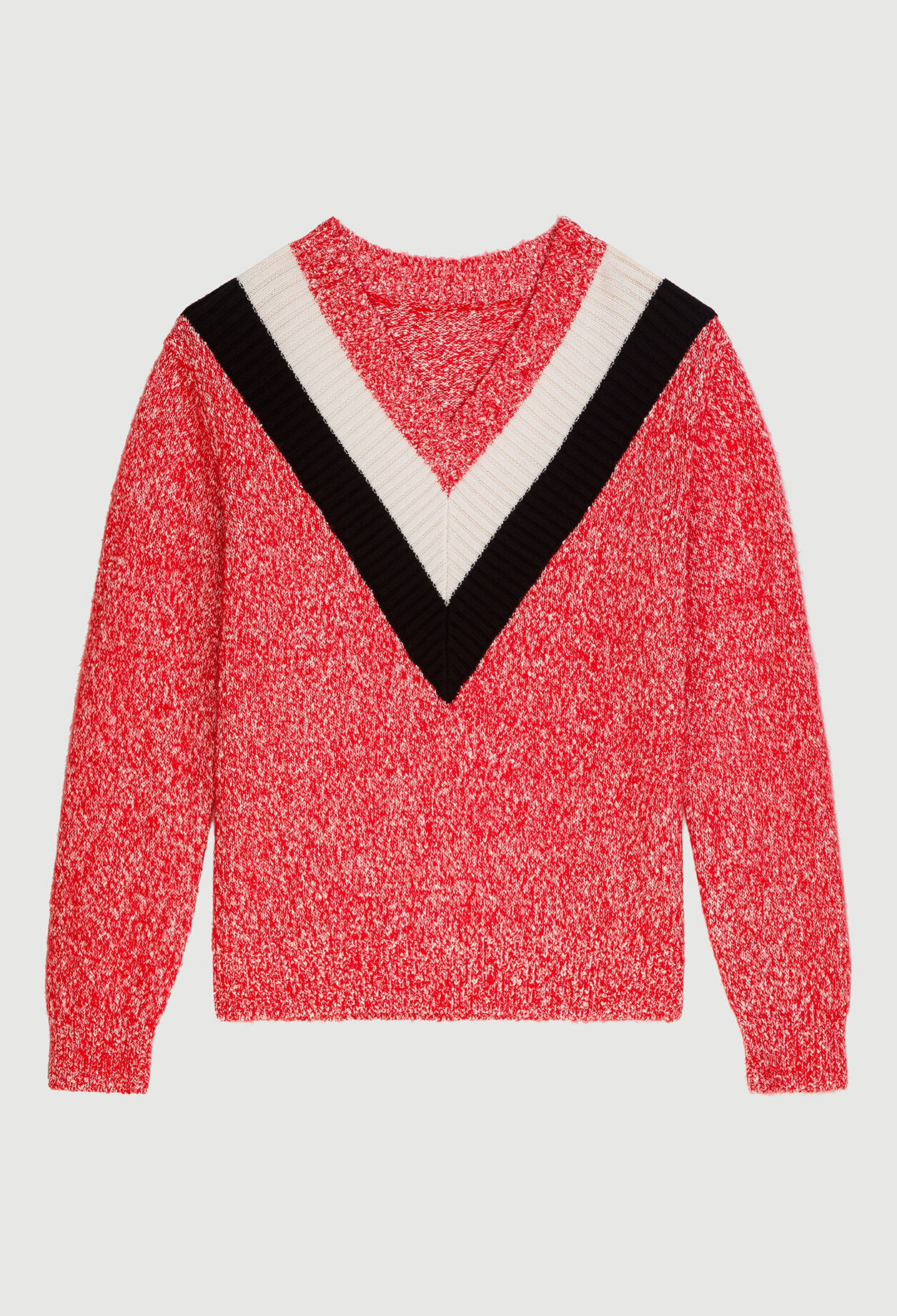 Jersey con cuello de pico
