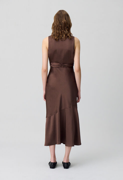 Vestido largo fluido
