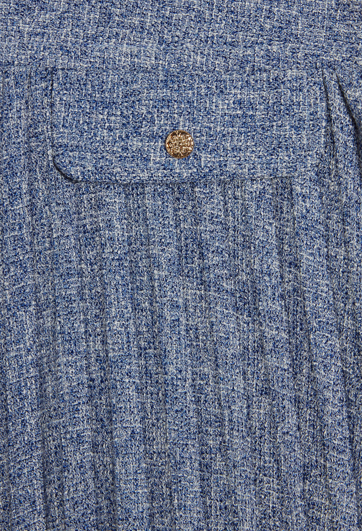 Pantalón corto plisado