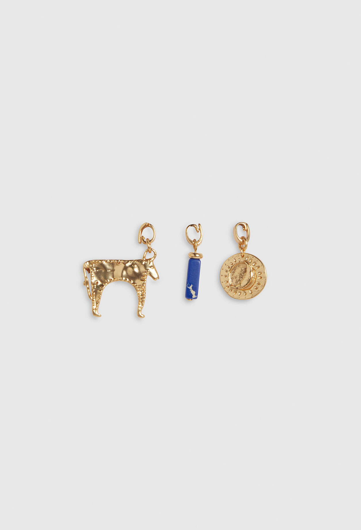 Lote de tres charms