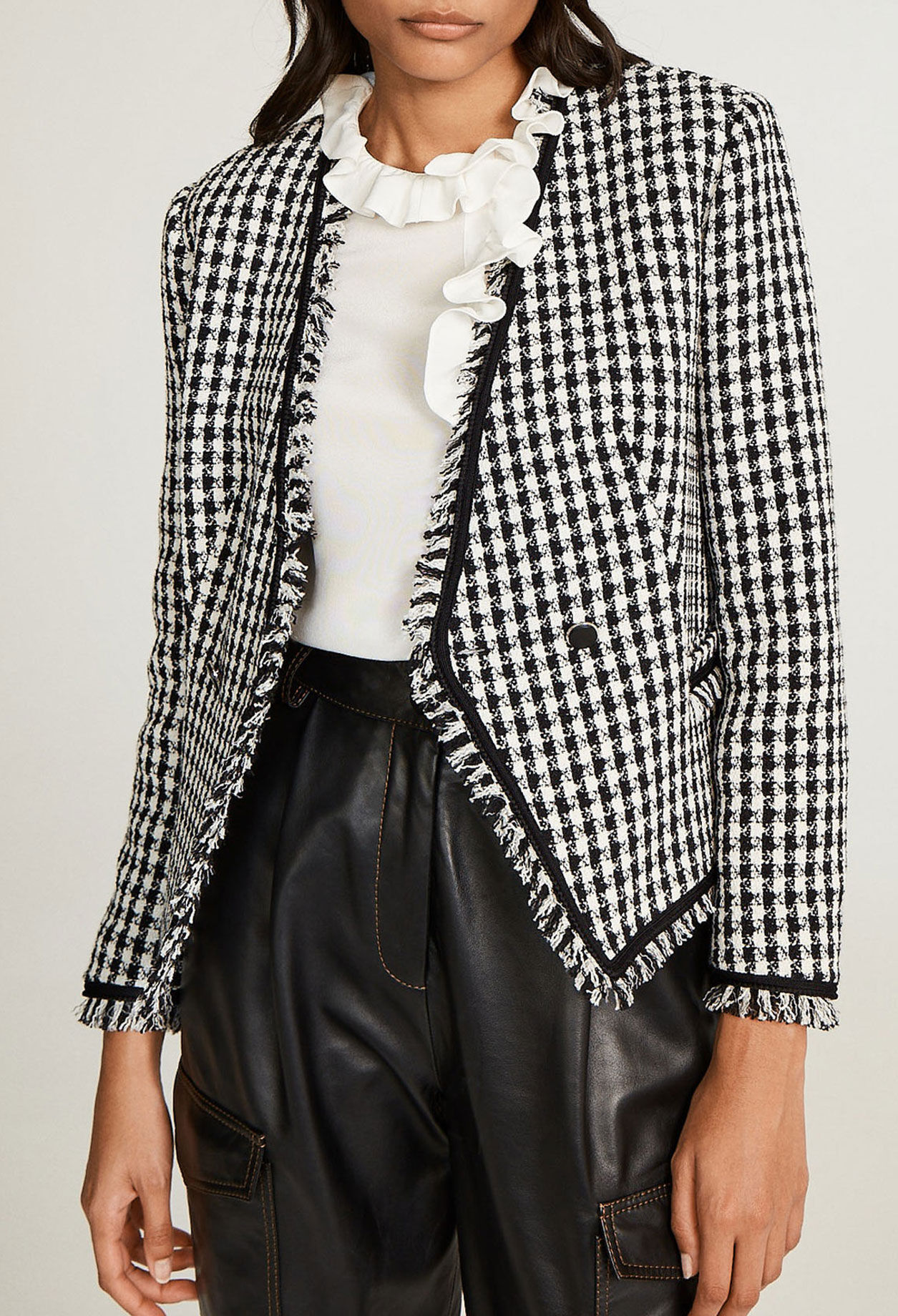 Chaqueta de tweed