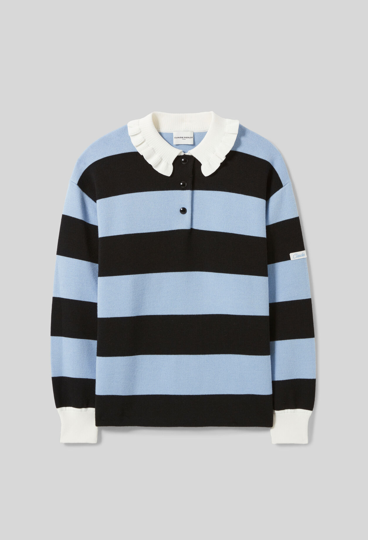 Polo de rayas anchas.