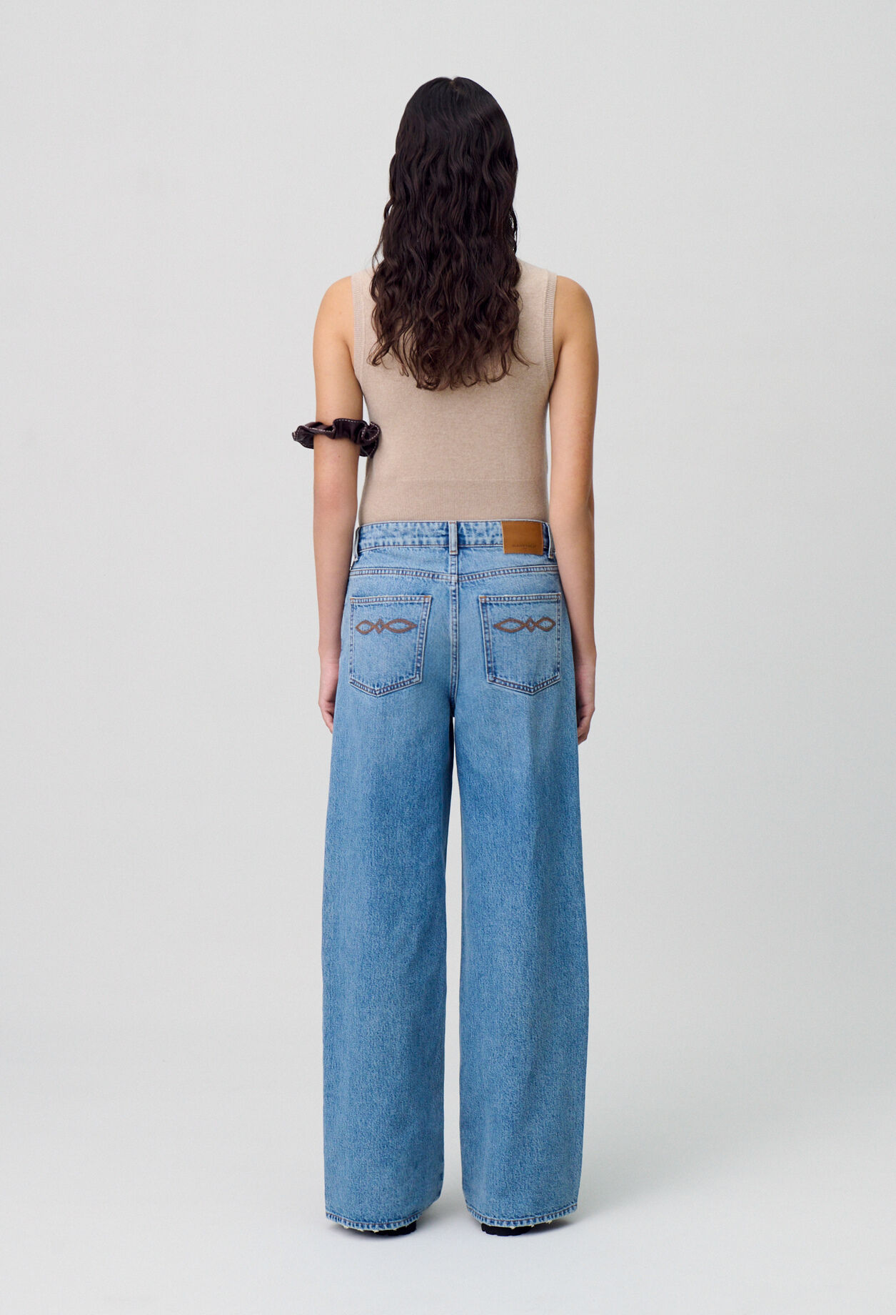 Vaqueros denim rectos