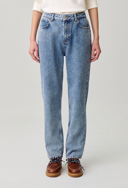 Vaquero de denim lavado