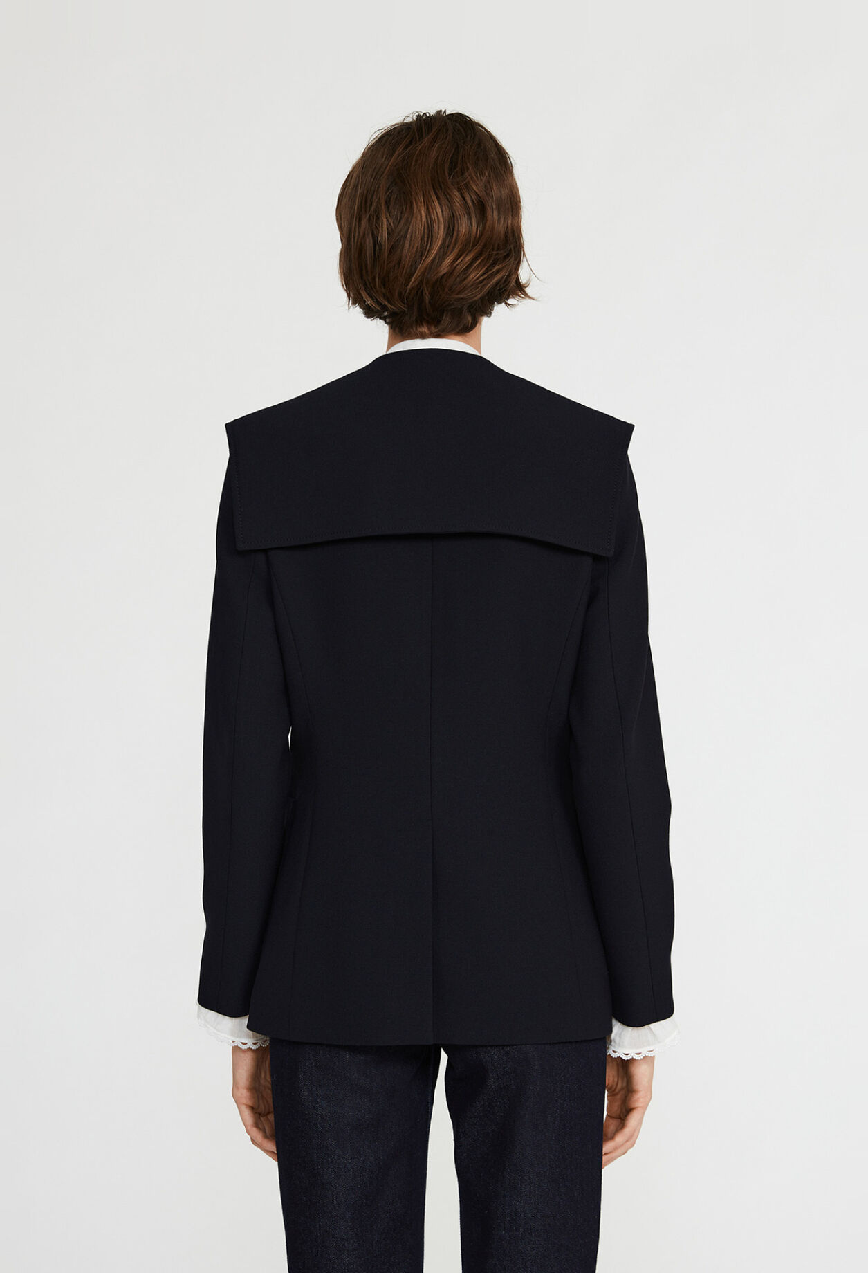 Chaqueta con cuello marinero