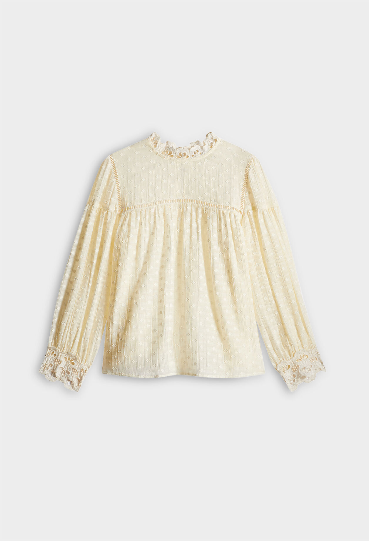 Blusa moteada