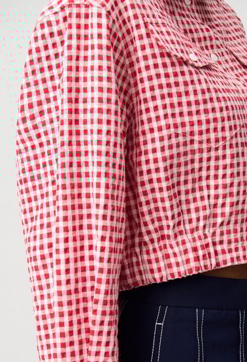 Camisa de cuadros vichy