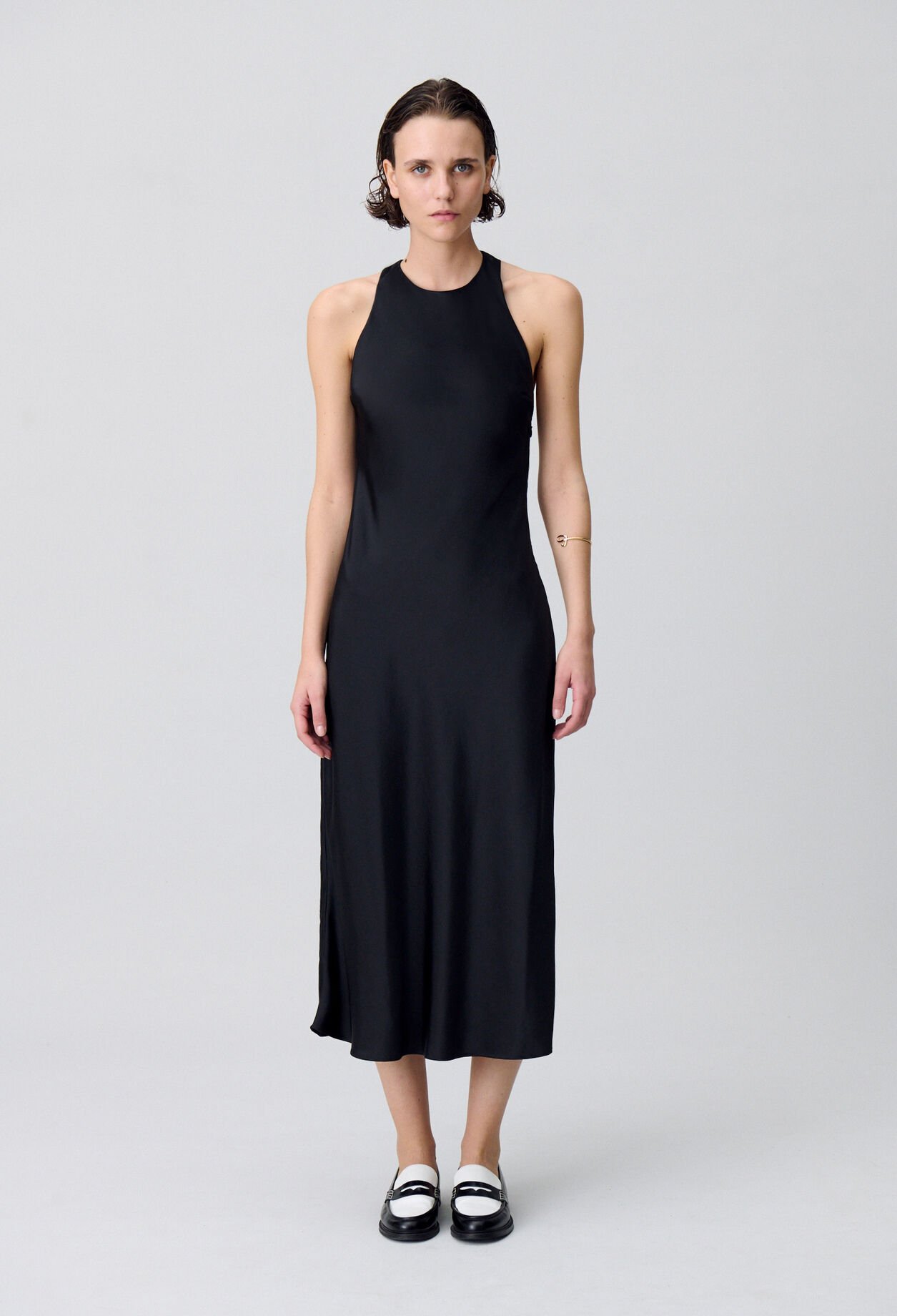 Vestido largo espalda descubierto