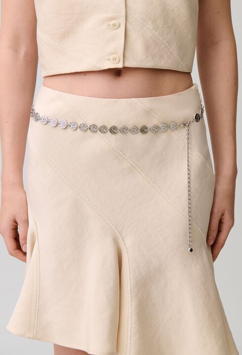 Cintur&oacute;n cadena con medallones CP