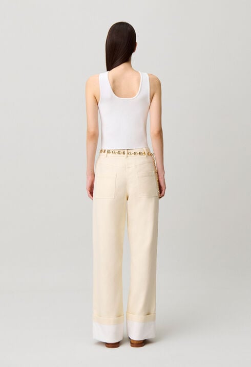 Top court &agrave; liens crois&eacute;s