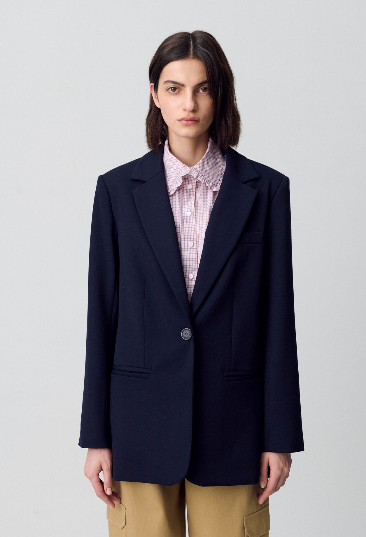 Blazer estilo oversize