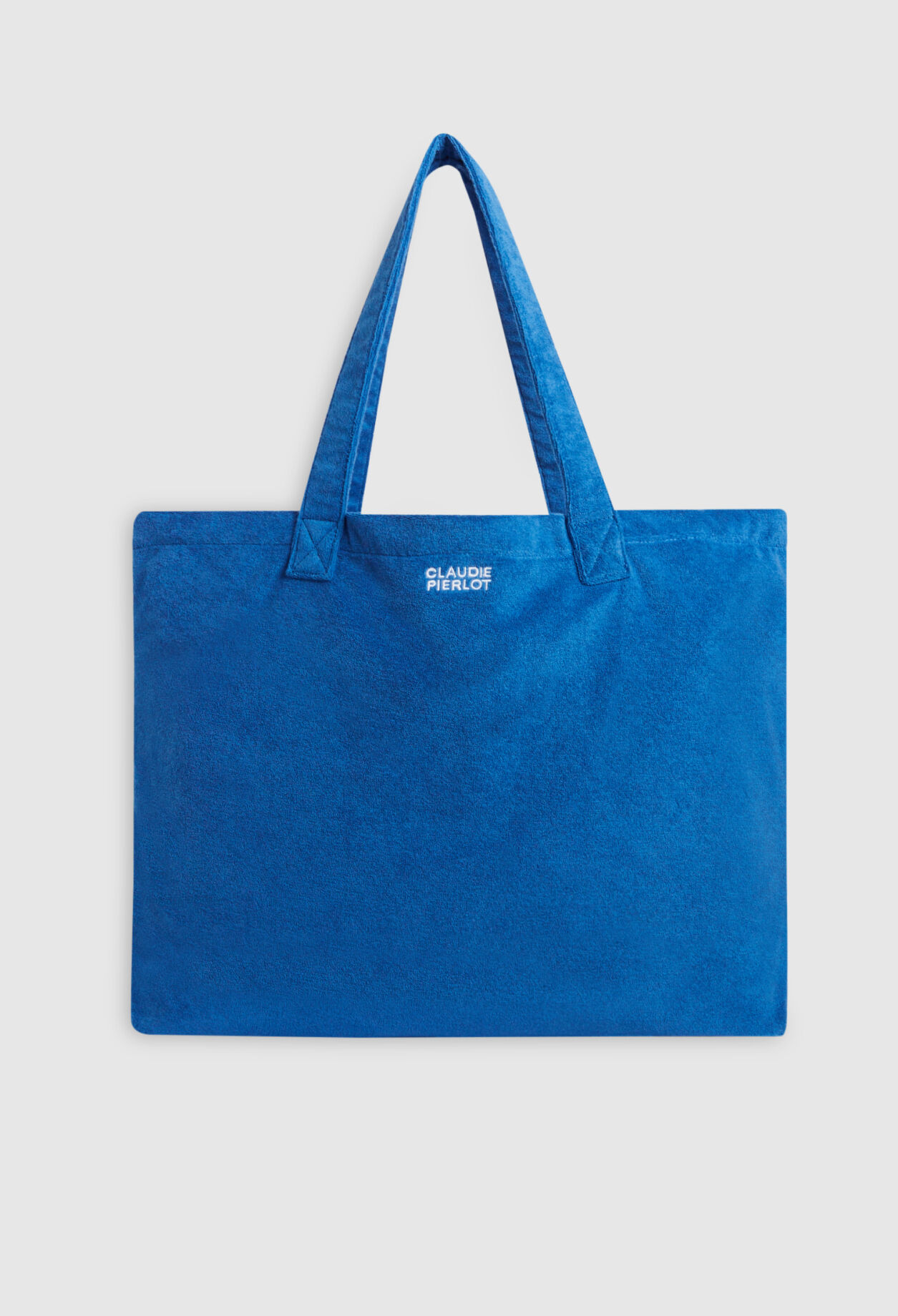 Tote bag felpa azul
