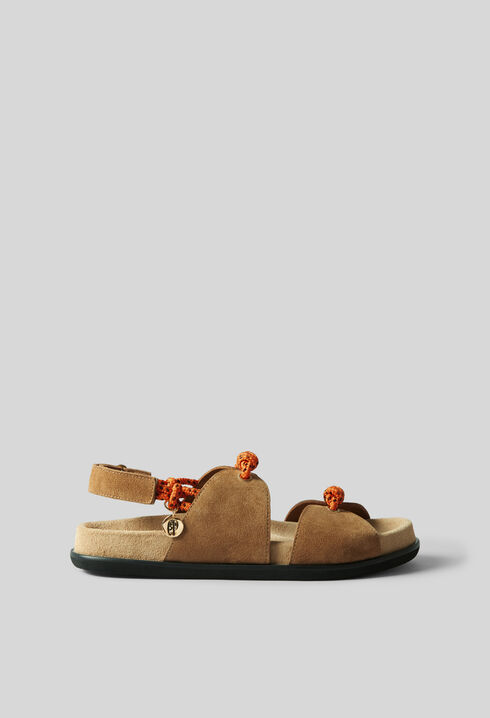 Sandalias cordones trenzados