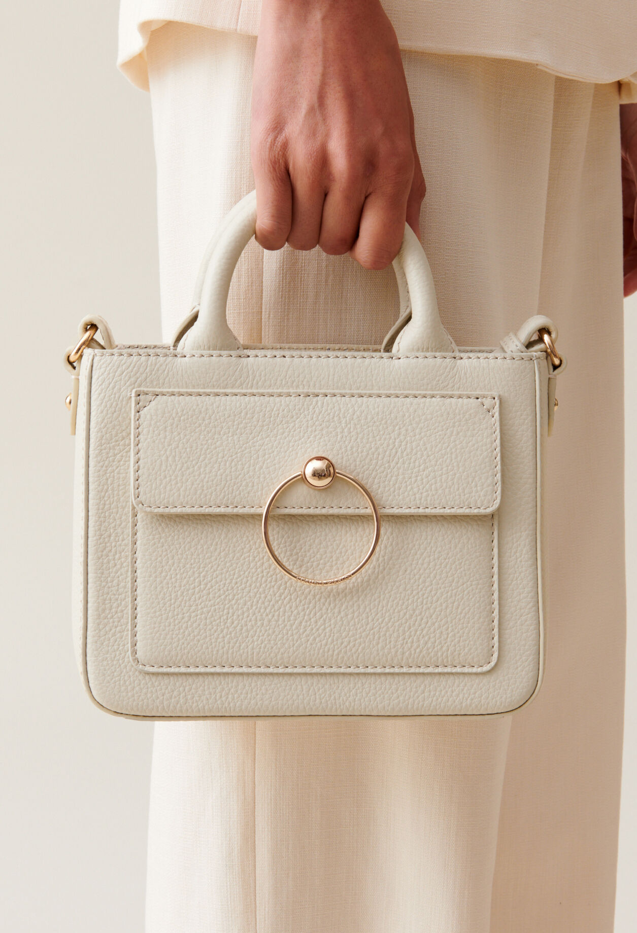 Bolso Anouck cuero granulado