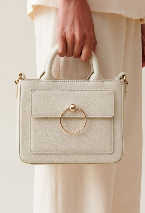Bolso Anouck cuero granulado
