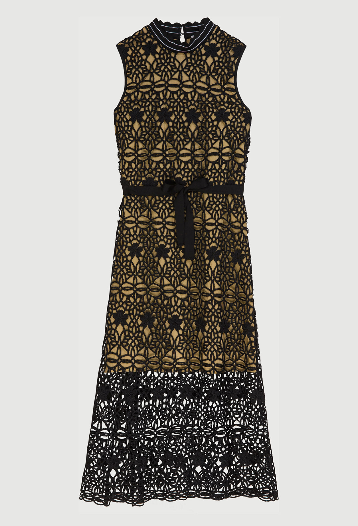 Vestido sin mangas de croché
