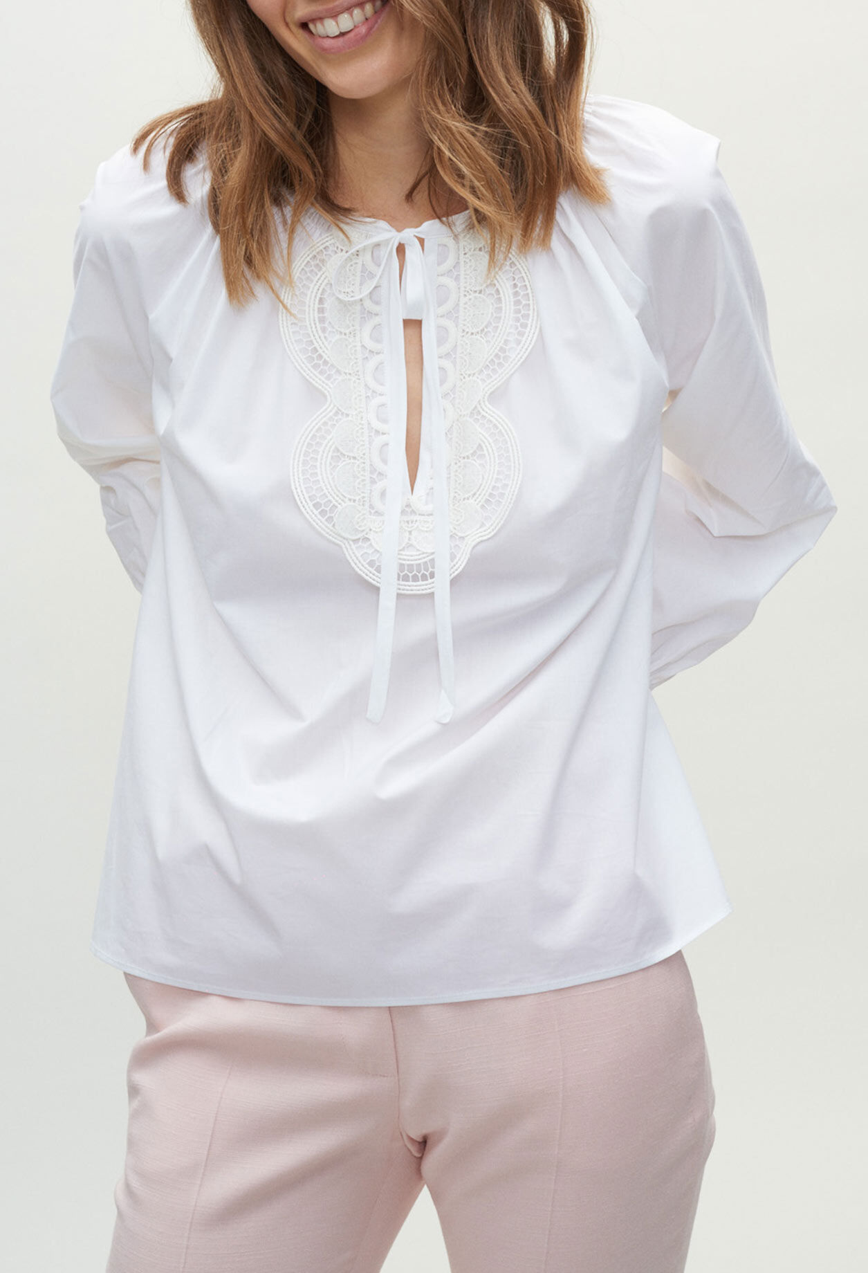 Blusa acampanada