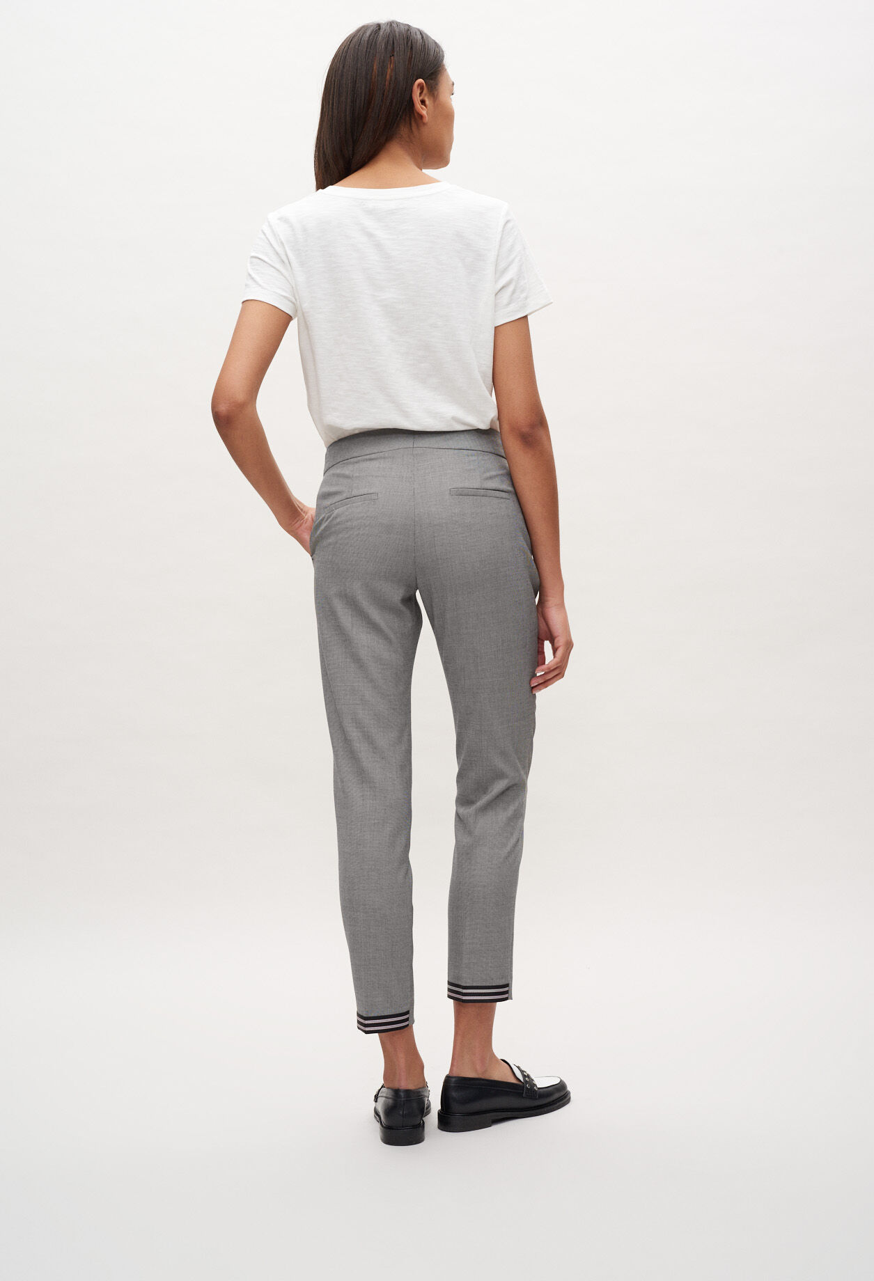 Pantalón sastre de talle alto