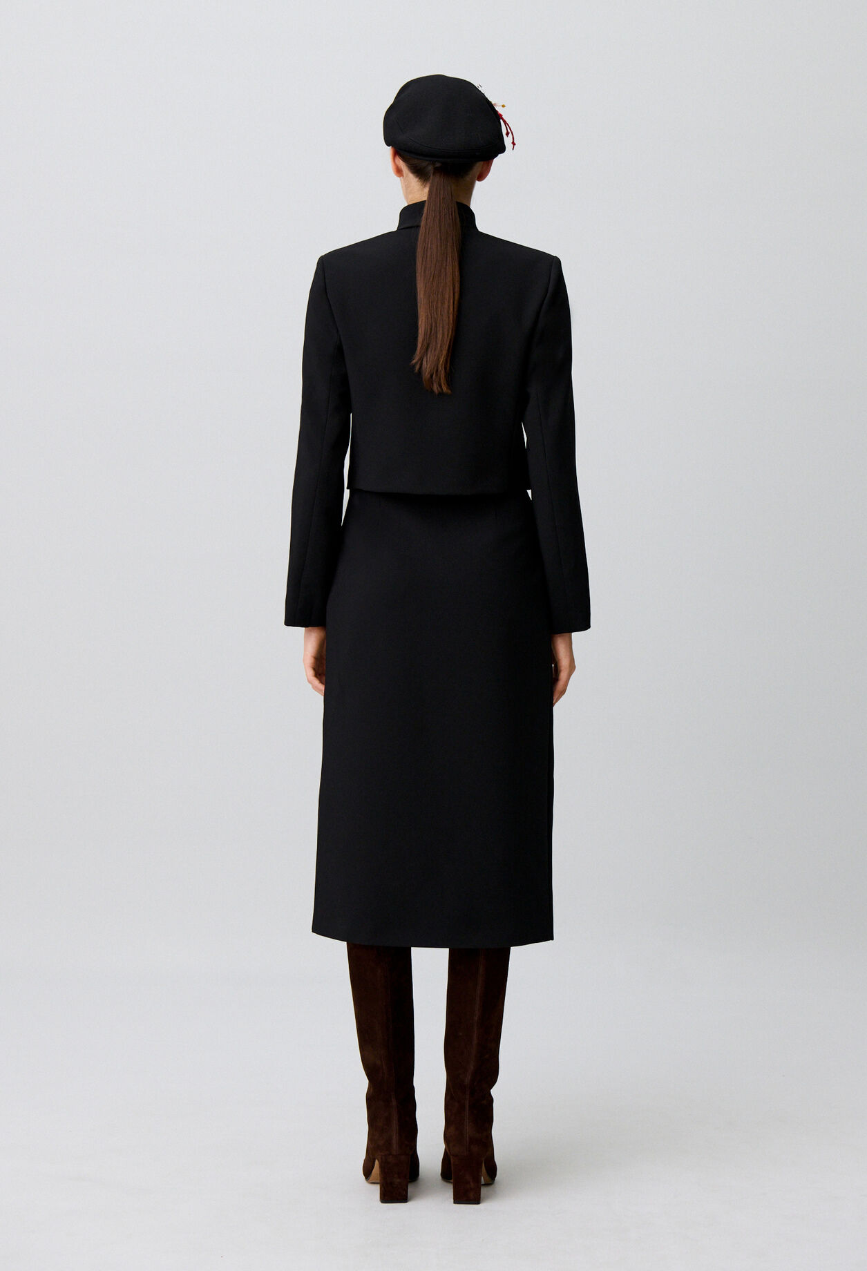 Falda midi