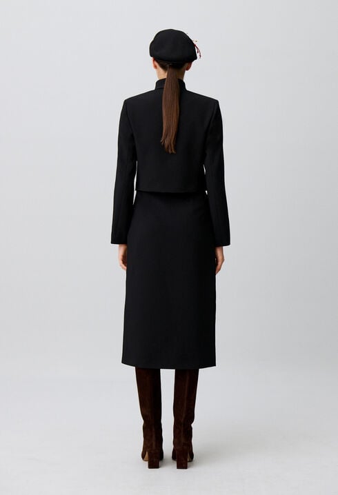 Falda midi