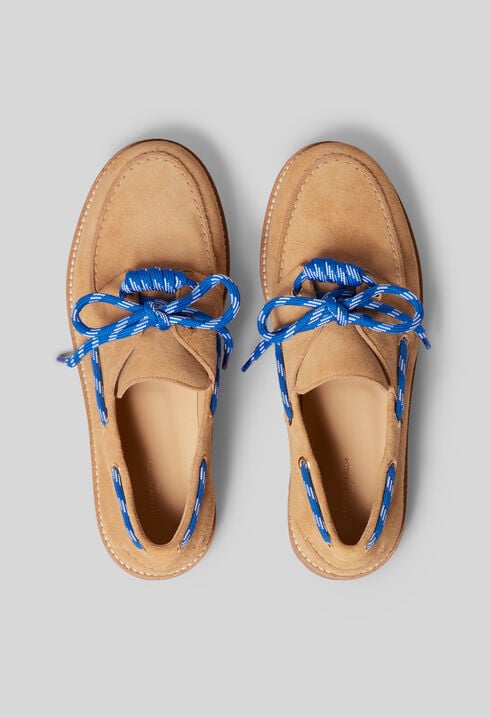 Zapatos Belem n&aacute;uticos cuero ante