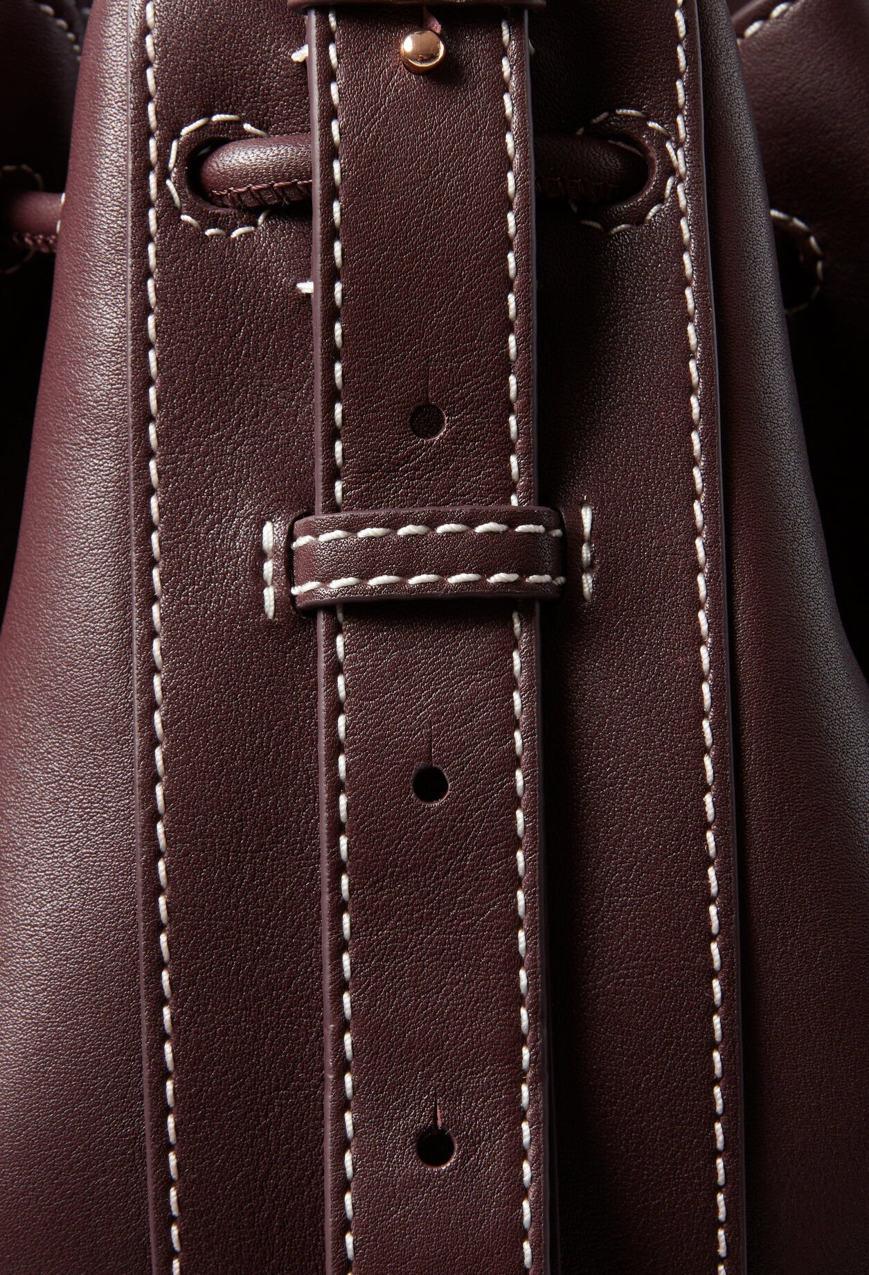 Bolso saco grande de cuero
