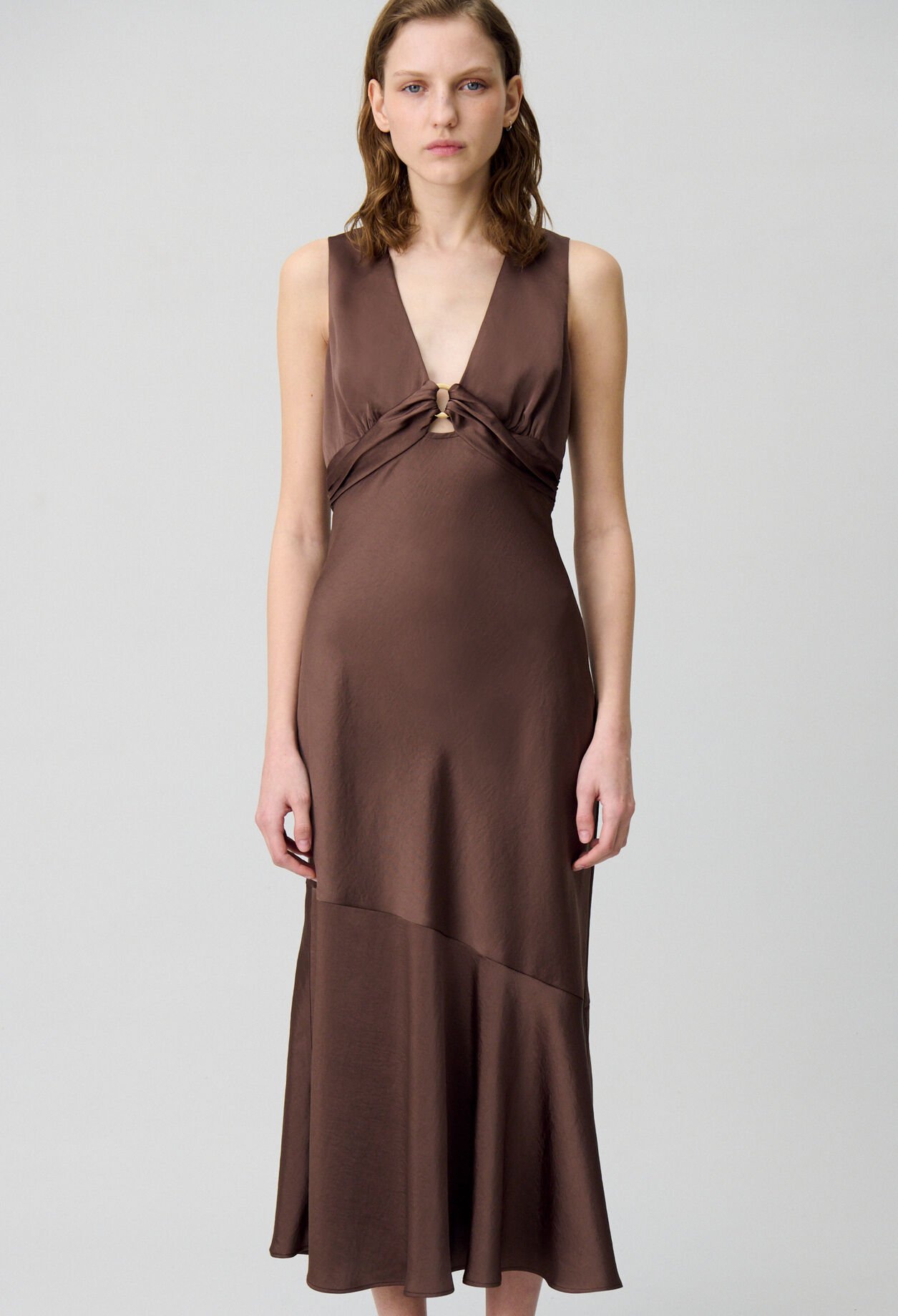 Vestido largo fluido