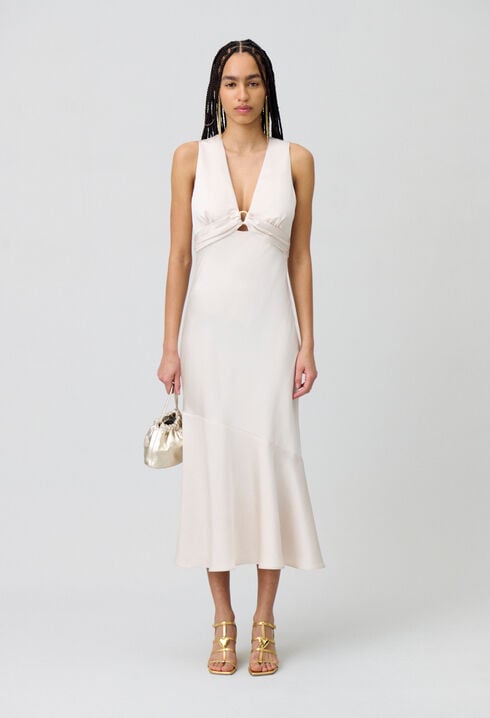Vestido largo fluido