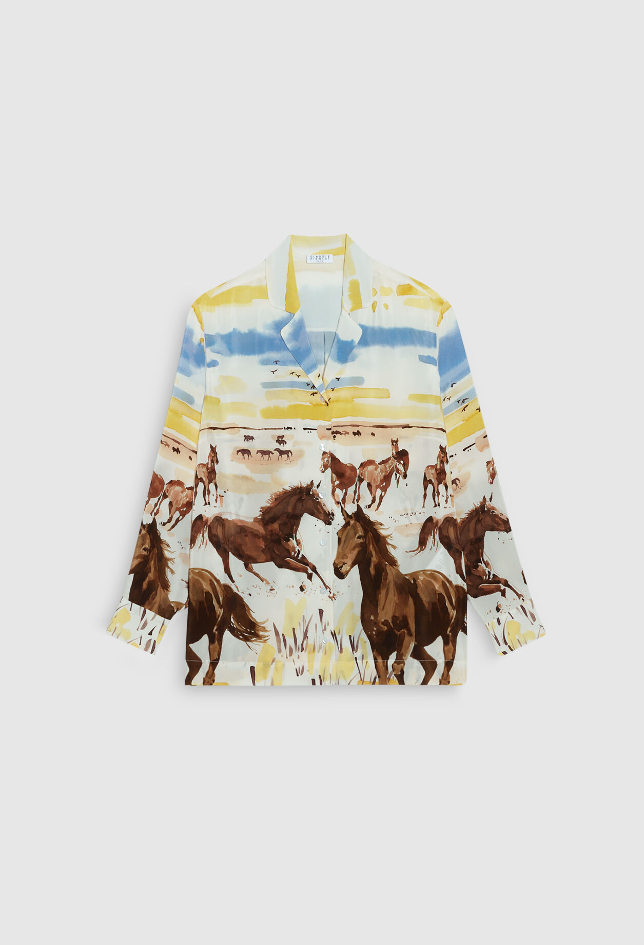 Camisa de seda