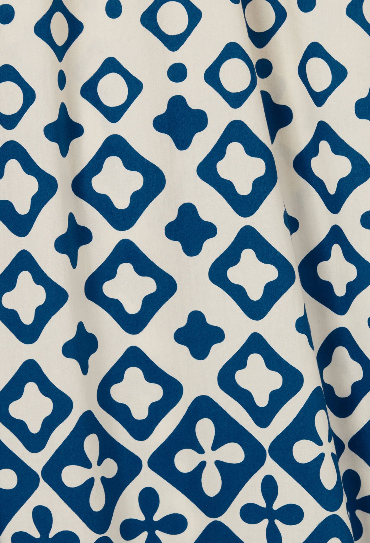 Pantalón ancho fluido estampado