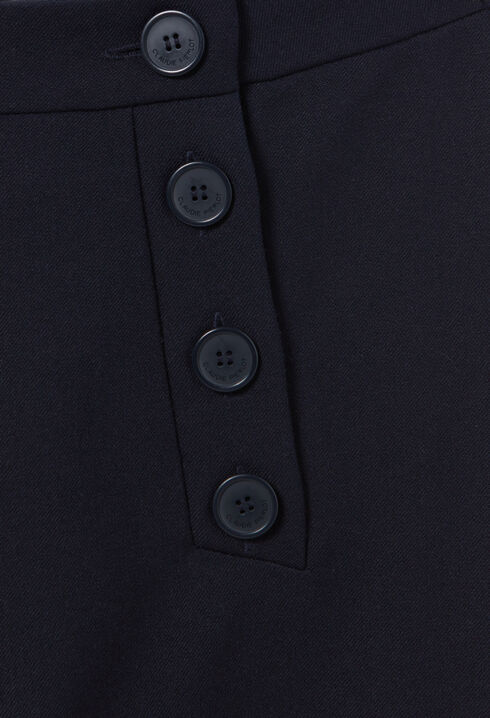 Pantalón recto con botones