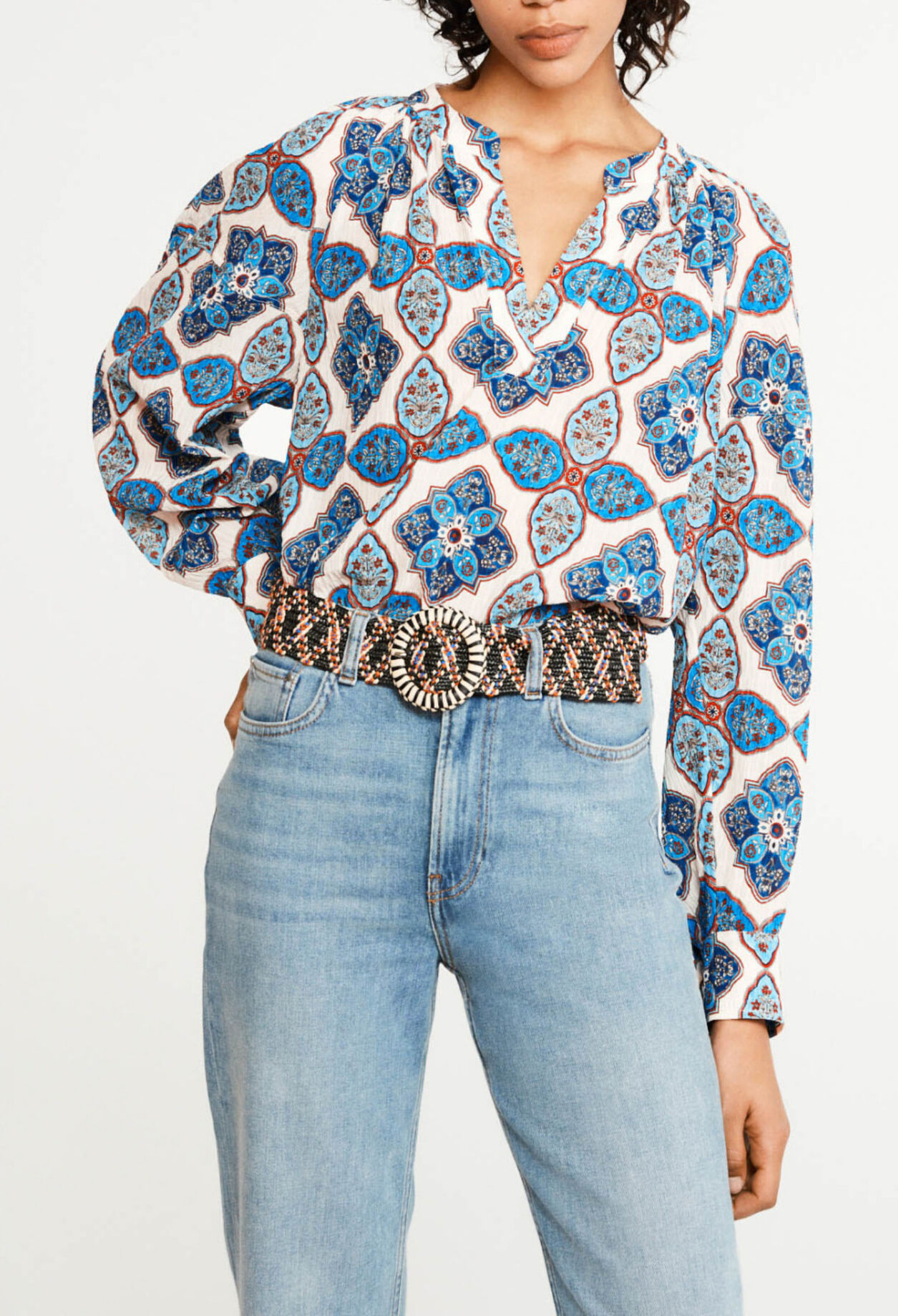 Blusa estampada
