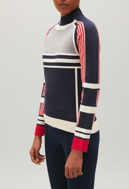 Jersey de punto jacquard