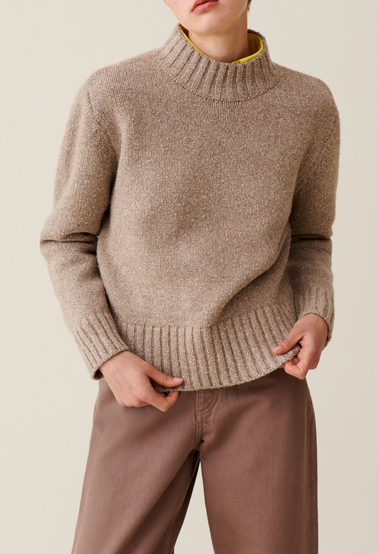 Jersey cuello chimenea