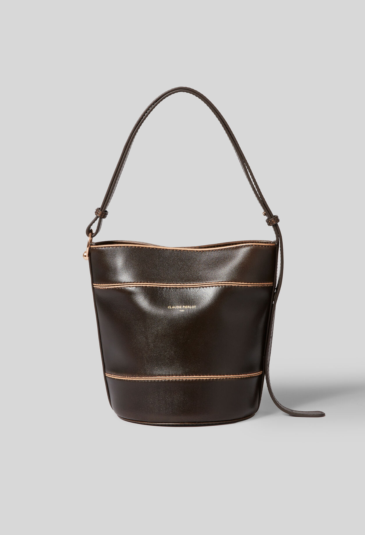 Bolso bombonera Solveig de cuero
