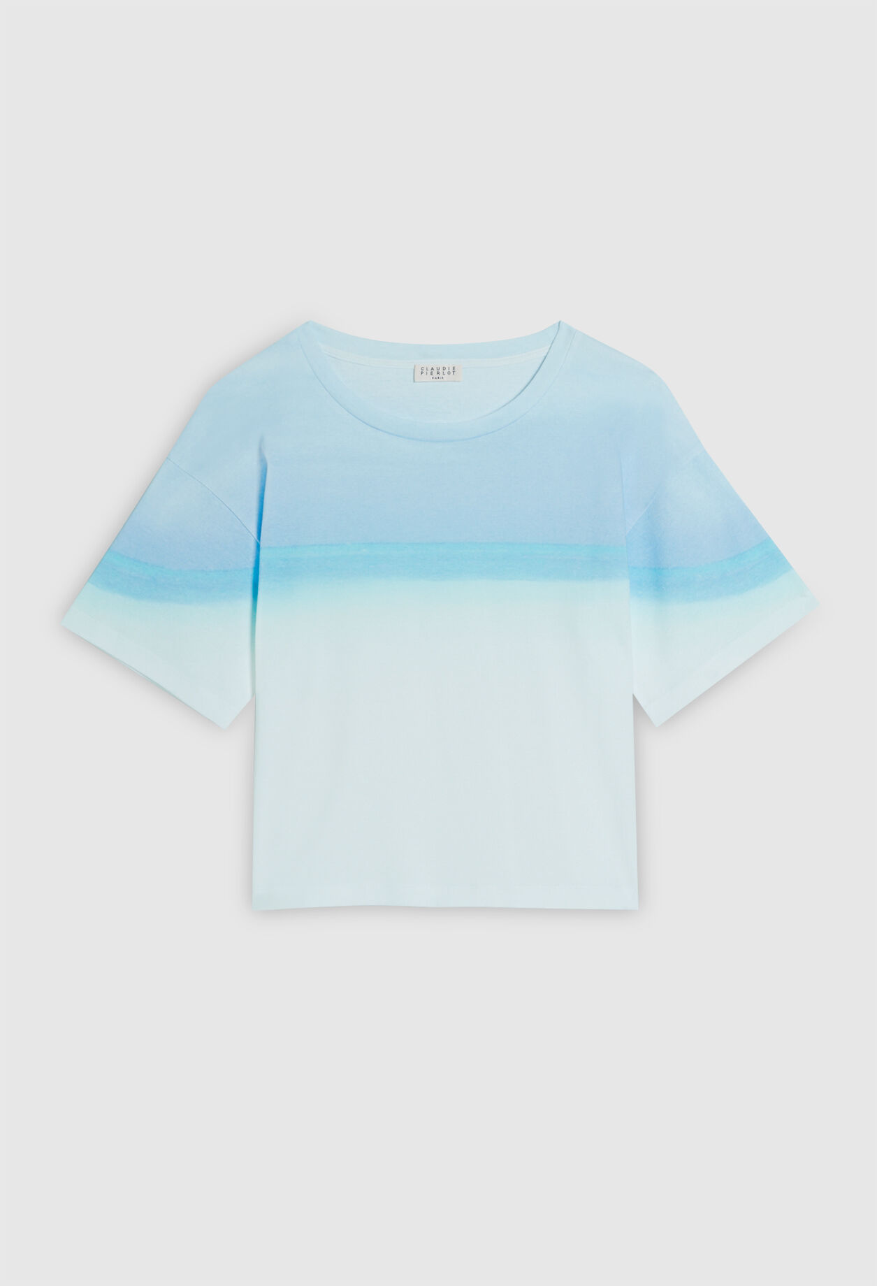 Camiseta estampada de algodón bio