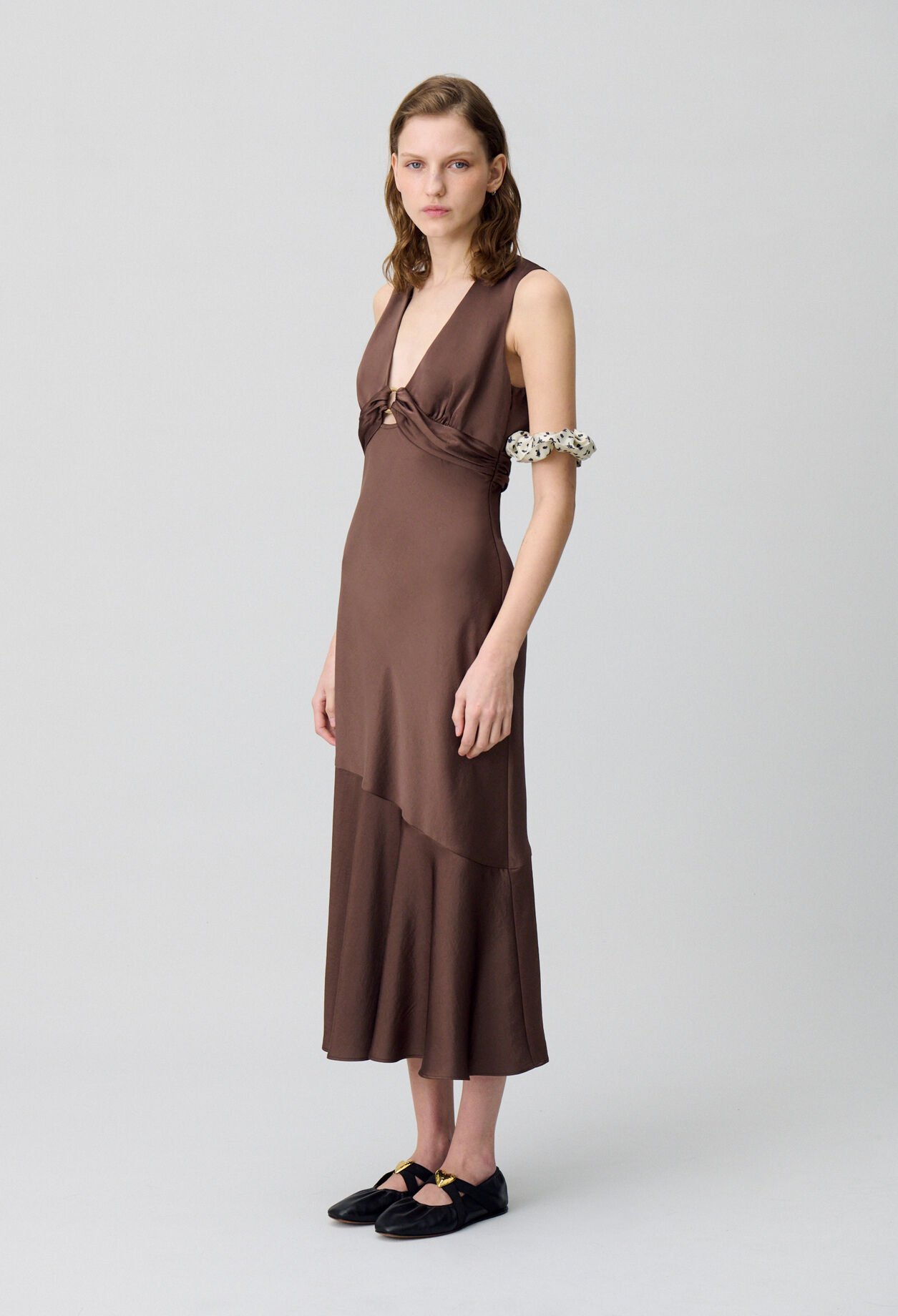 Vestido largo fluido
