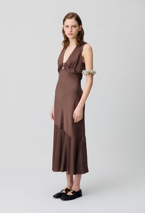Vestido largo fluido
