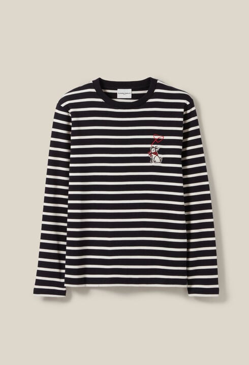 Camiseta marinera bordado Jean Toto