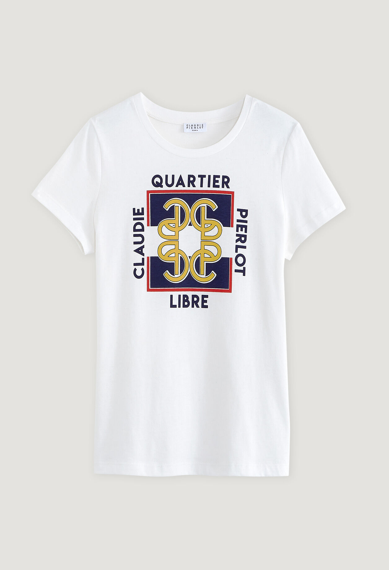 Camiseta con monograma