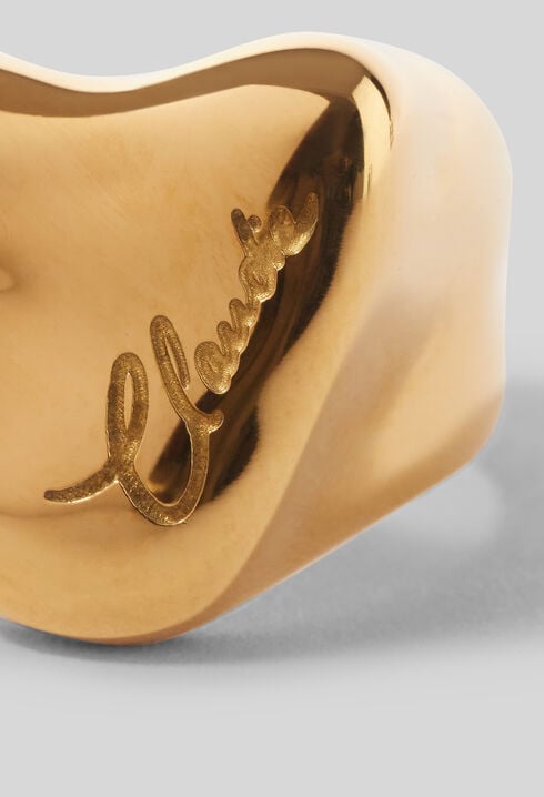 Sello de corazón martillado