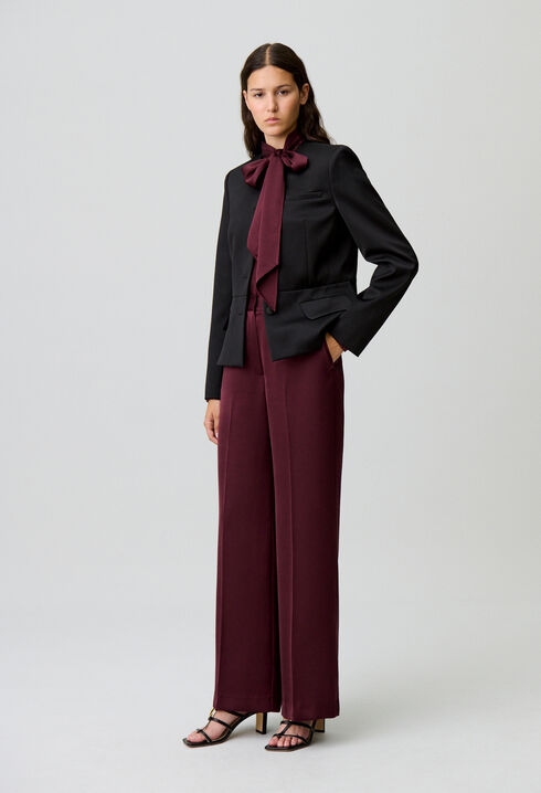 Pantalón fluido satinado