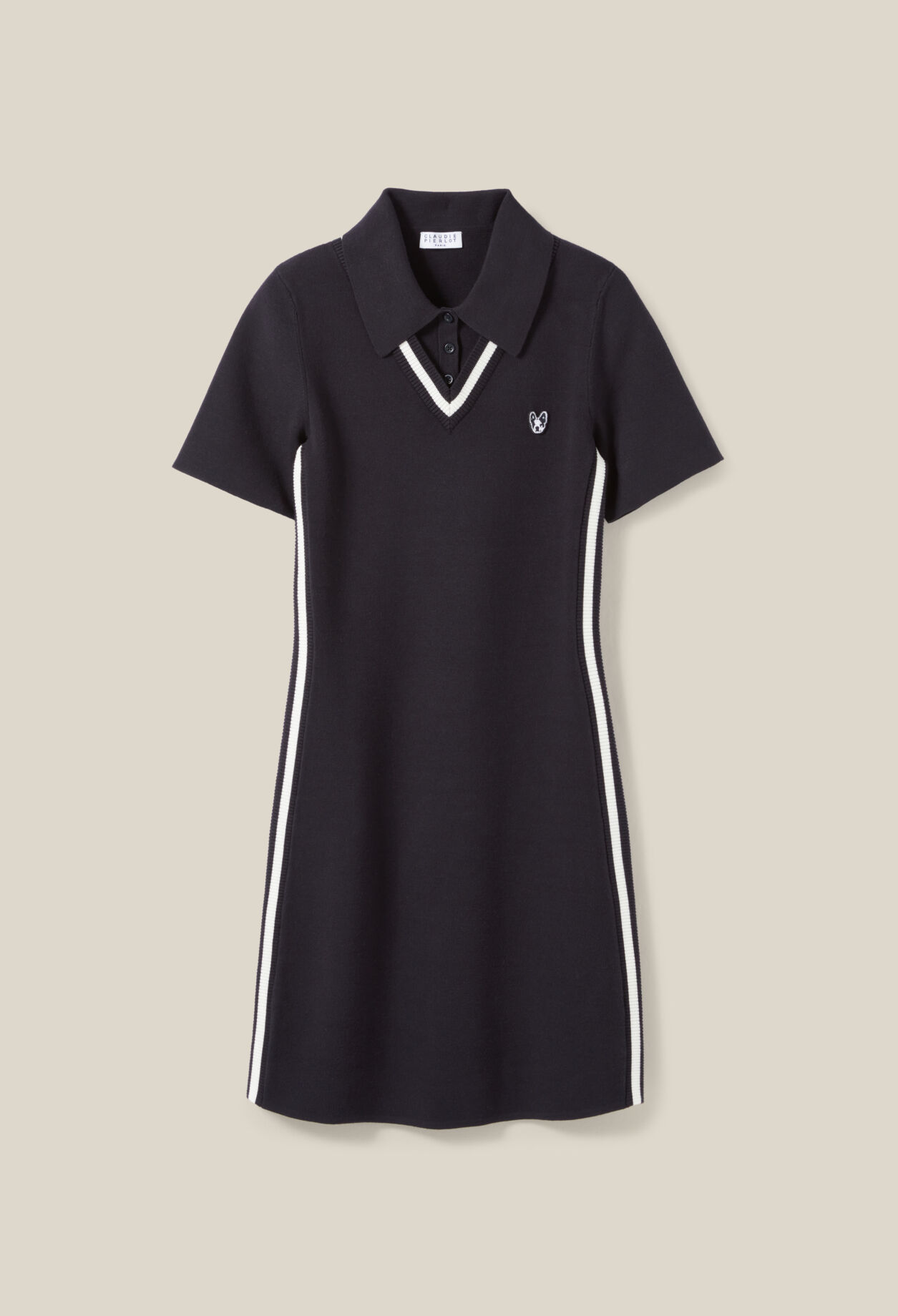Vestido corto ajustado Jean Toto