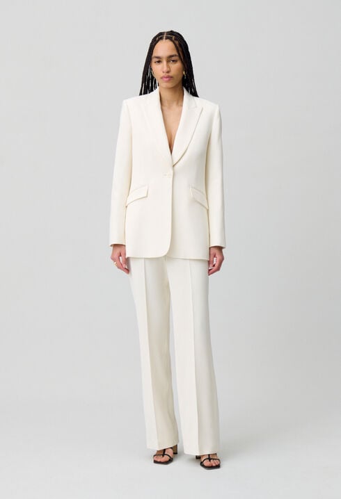 Chaqueta de traje entallada