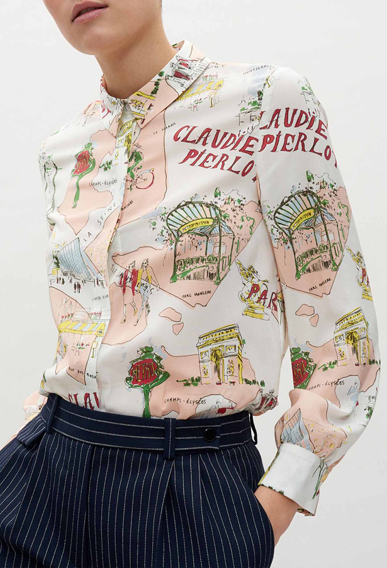 Camisa estampada