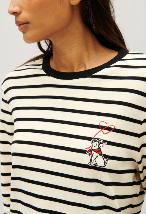 Camiseta marinera Jean Toto bicolor