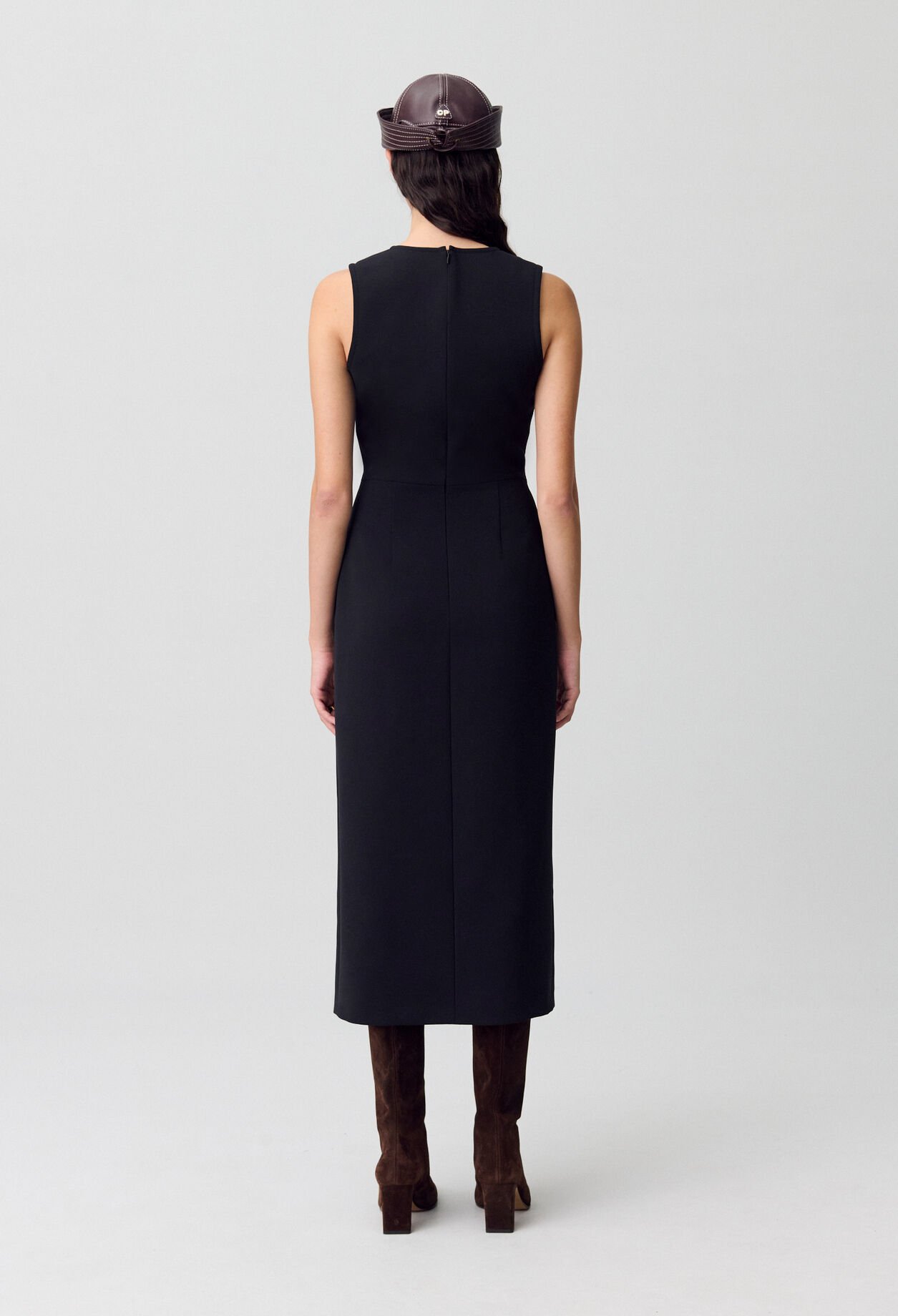 Vestido largo negro