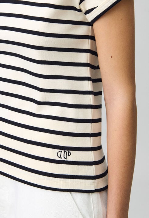 Camiseta marinera manga corta