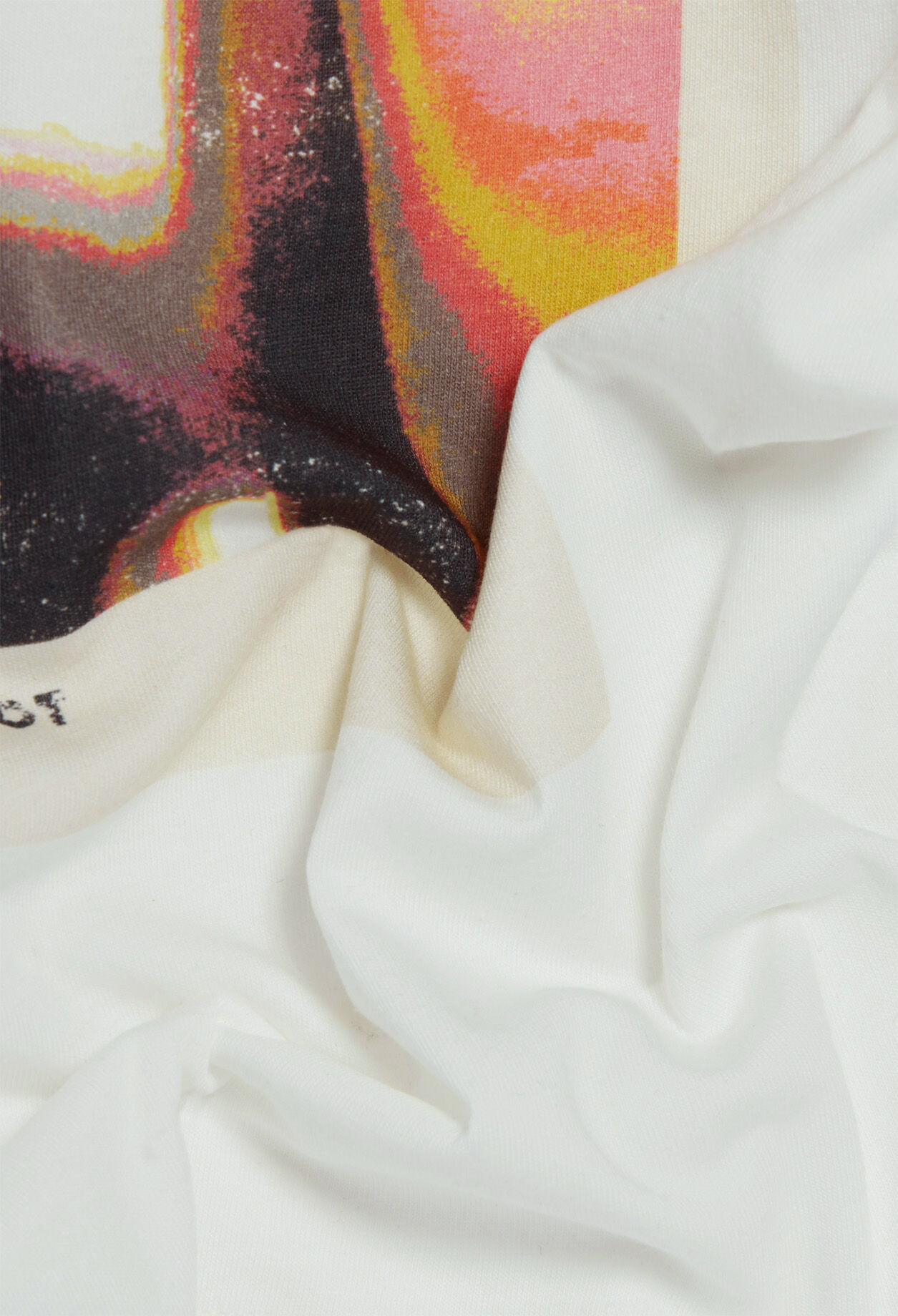 Camiseta blanca de manga corta