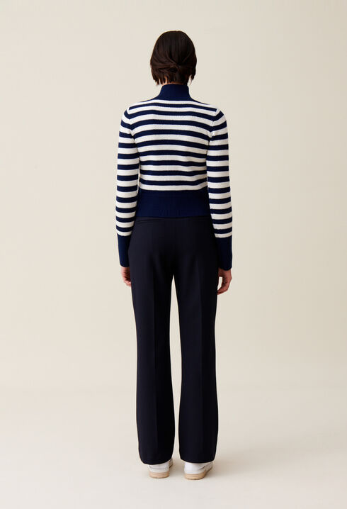 Jersey marinero cuello alto